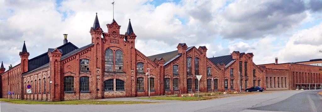 Poriin uusi liikekeskus Sampo-Rosenlewin tehtaan alueelle